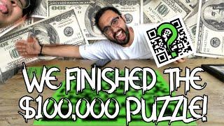 WE FINISHED THE $100,000 PUZZLE!