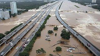 Pray for Reunion, France..!! Historic floods devastate Saint-Denis after Cyclone Garance hits