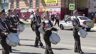 Барабанщики-юнармейцы. Парад Победы 9 Мая 2019. г. Новочебоксарск