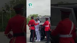 WATCH: Mahama Arrives in Style at the Ghana Military Academy for Graduation Parade #CitiNewsroom