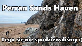 Kornwalia dzień 2 Perran  Sands Haven Holiday Home idziemy szukać zejścia nad morze :)