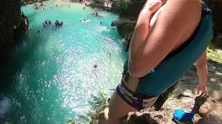 The Teacher Traveller and the 50 foot waterfall jump