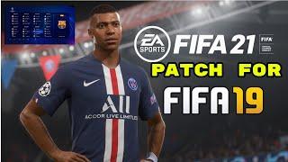 New FIFA 21 Latest Patch For FIFA 19 | Play FIFA 21 IN FIFA 19 | Latest Faces,Boots Tattoos And More