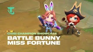 Battle Bunny Miss Fortune | Chibi Champion Showcase - Teamfight Tactics