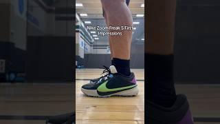 Nike Zoom Freak 5 “Made in Sepolia” On Feet Looks and First Impressions #shorts #sneakers