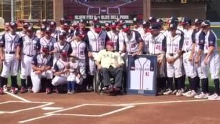 Yale - Texas A&M College Baseball -- President Bush Opening Ceremony