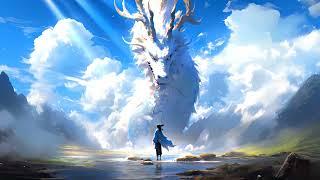 Dragon in the White Clouds live wallpaper