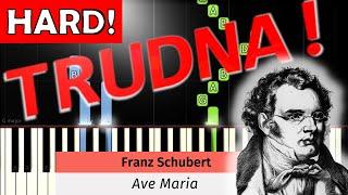  Ave Maria (F. Schubert) - Piano Tutorial (TRUDNA! wersja)  NUTY W OPISIE 