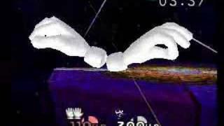 Super Smash Bros. N64 - Master hand vs Master hand