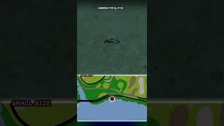  Walking underwater in GTA SAN ANDREAS. Location 22 for perform an undrowning glitch #shorts #gta