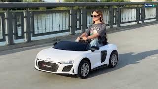 Детский электромобиль AUDI R8  Большой и мощный!