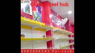 Grocer Store Rack | Supermarket Display Rack Manufacturer | Retail Display Rack manufacturer.