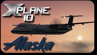 X-Plane 10 | FlyJSim Dash 8 Q400 | KSAN to KPHX | VATSIM