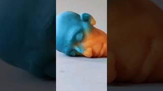 ‍Creating Unique Sculpture Art with Colorful Silicone!#sculptureart #shorts #unique #diytutorial