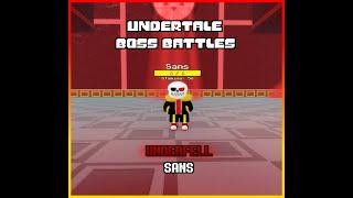 ROBLOX | Undertale Boss Battles v4.0 | Underfell Sans