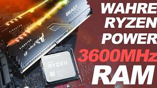 Richtige RYZEN POWER mit 3600MHz RAM? -- Kingston FURY Beast RGB 32GB