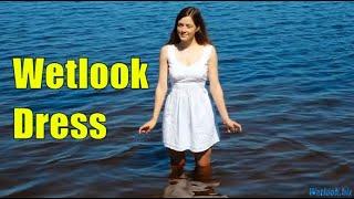 Wetlook dress | Wetlook tights | Wetlook summer day