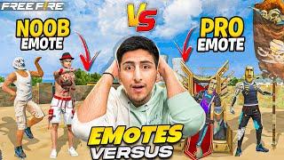 Noob Vs Pro In Emotes BattleBest Emote Will Win [A_s Gaming] - Free Fire India