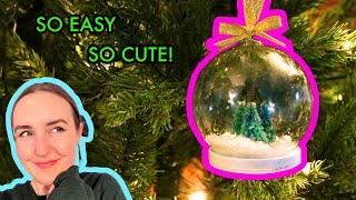 DIY Snowglobe Bauble | Hatty Haunts