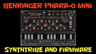 Phara-o Mini Tutorial Synthtribe and firmware