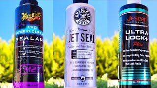 Best Car Paint Sealants Review | Meguiars M27 vs Chemical Guys Jet Seal vs Jescar Ultra Lock+