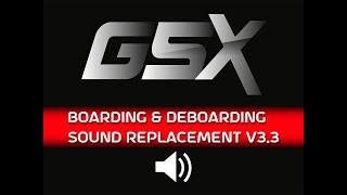 GSX PRO Boarding Sound Replacement V3.3 - MSFS 2020 - P3D - FSX