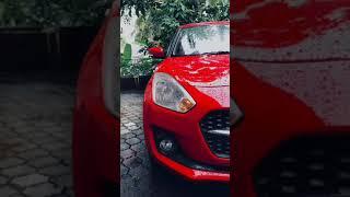 Maruti SWIFT 2021 vxi variant (Solid Fire Red color) #swift2021