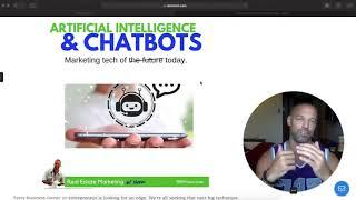 Artificial Intelligence and Chatbots: Real estate marketing tech of the future, today! !