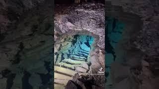 Exploring and Abandoned Mine, we found a Flooded Stairway ,  #short #shortvideo #underground #shorts