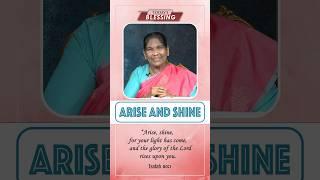 God's light will shine upon you #jesuscalls #stelladhinakaran #shine #light #arise #darkness #bless