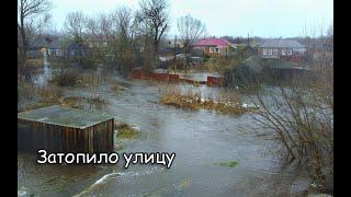 ВЕСЕННЕЕ ПОЛОВОДЬЕ В ДЕРЕВНЕ. Последние видео с Милкой. Разбираем загон. Пилим деревья.