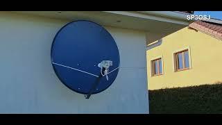 Change offset antenna dish 100 to 110cm