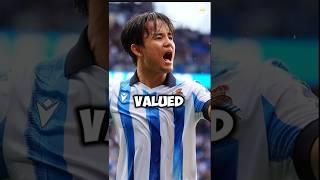 Takefusa Kubo Market Value #takekubo #realsociedad  #football  #shorts