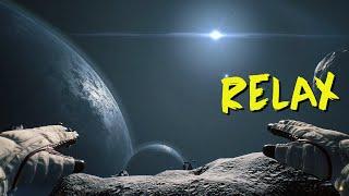 Breathedge relax ambient game / Relaxing music in outer space / Ambient sounds