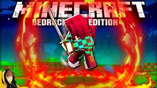 *NEW* DEMON SLAYER ADDON!?! | Minecraft [Bedrock Edition] - Demon Slayer [Addon]