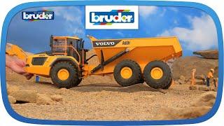 VOLVO A60H Dumper -- 02455 -- BRUDER Spielwaren