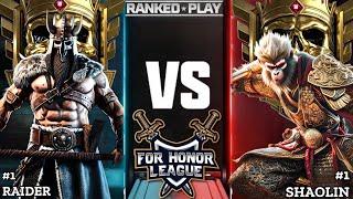 NUMBER 1 RANKED RAIDER VS NUMBER 1 RANKED SHAOLIN!