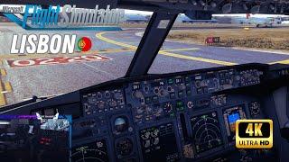 (4K) Microsoft Flight Simulator *INSANE REALISM* TAKEOFF LISBON |  BeyondATC | BOEING 737-800