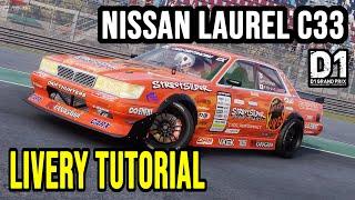 CarX Drift Racing Online - Nissan Laurel C33 D1GP [Livery Tutorial]