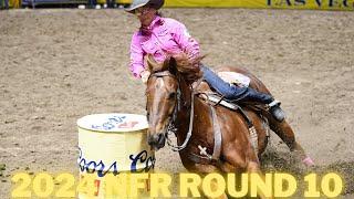 2024 NFR Barrel Racing - Round 10