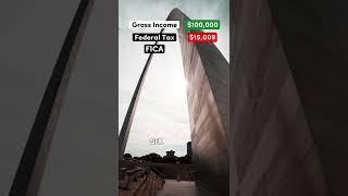 Living on $100,000 After Taxes in Missouri #missouri #taxes #viral #democrat #republican #salary