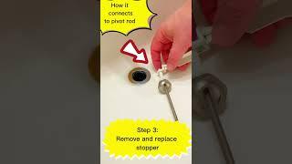 How to repair your sink stopper