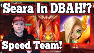 Seara in Dragons Abyss Hard Fastest Spd Team?! - Summoners War