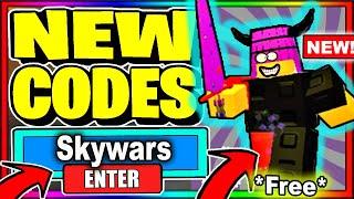 ALL *NEW* CODES! UPDATE ROBLOX SKYWARS