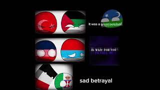 The sadness betrayal #montenegro #yugoslavia #betrayal #countryballs | Baklavaball