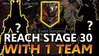 REACH STAGE 30 WITH THIS TEAM.. EVENT DUNGEON! TEST SERVER! Raid: Shadow Legends