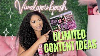 Never worry about Running out of CONTENT IDEAS AGAIN 