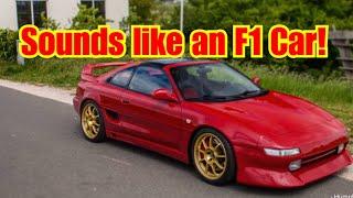 2GRFE Mr2 Best Sounding Exhaust (Sounds like an F1 Car) #shorts #youtubeshorts