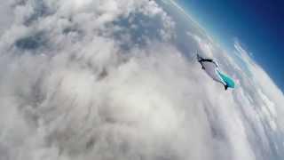 Wingsuit Cloud Surfing in Southern California