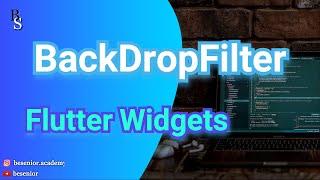 BackDropFilter - Flutter Widgets